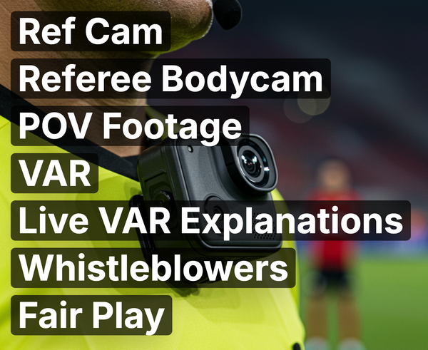 VAR Audio, Ref Cam, and POV: The New Era of Football Transparency